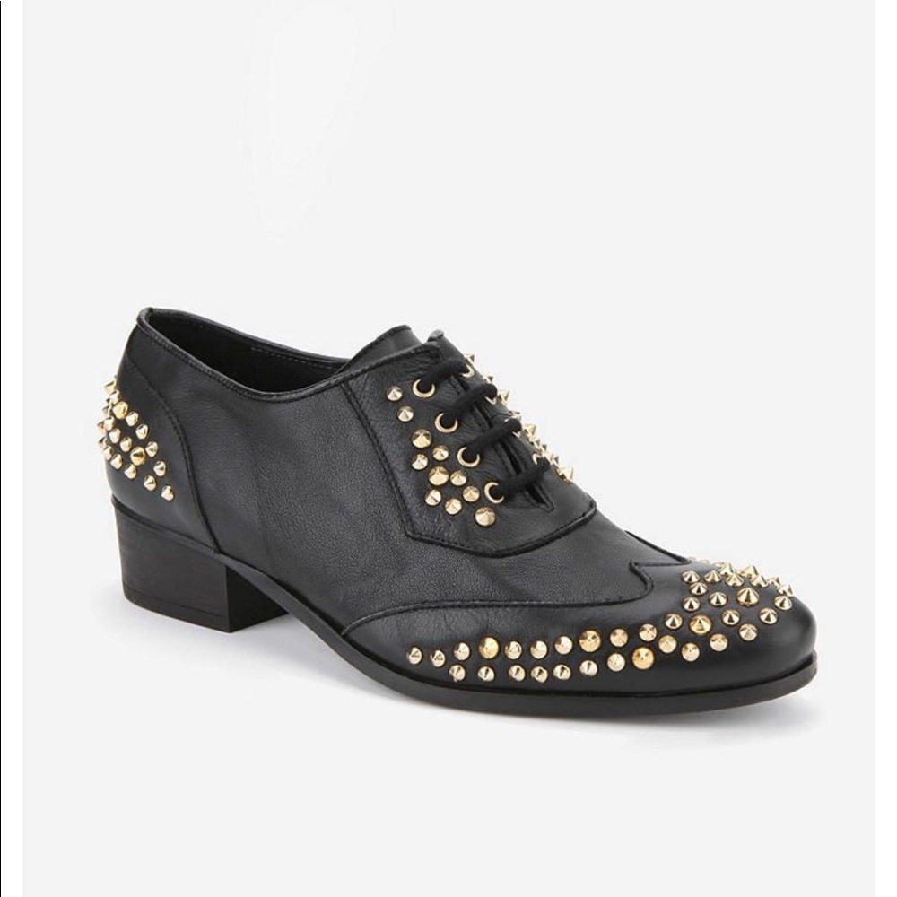 Miista Studded Leather Oxford